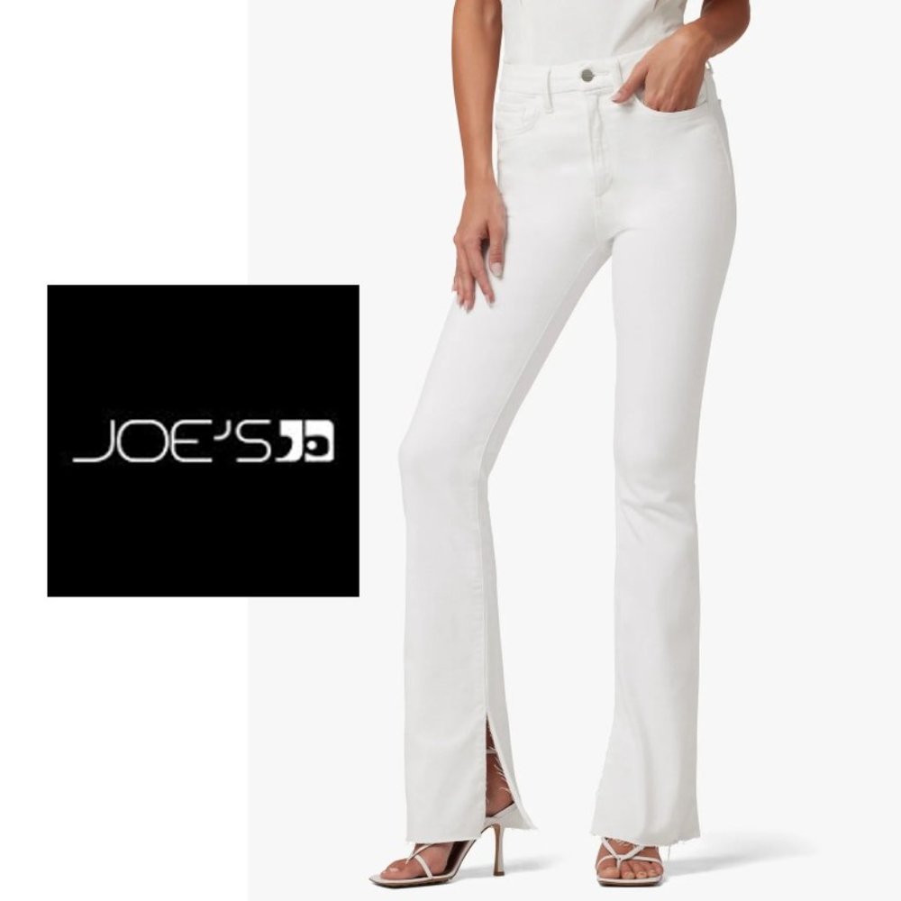 NWT $188 Joe's Hi Honey Flawless Bootcut White Jean  (Bin 19) - Picture 7 of 9